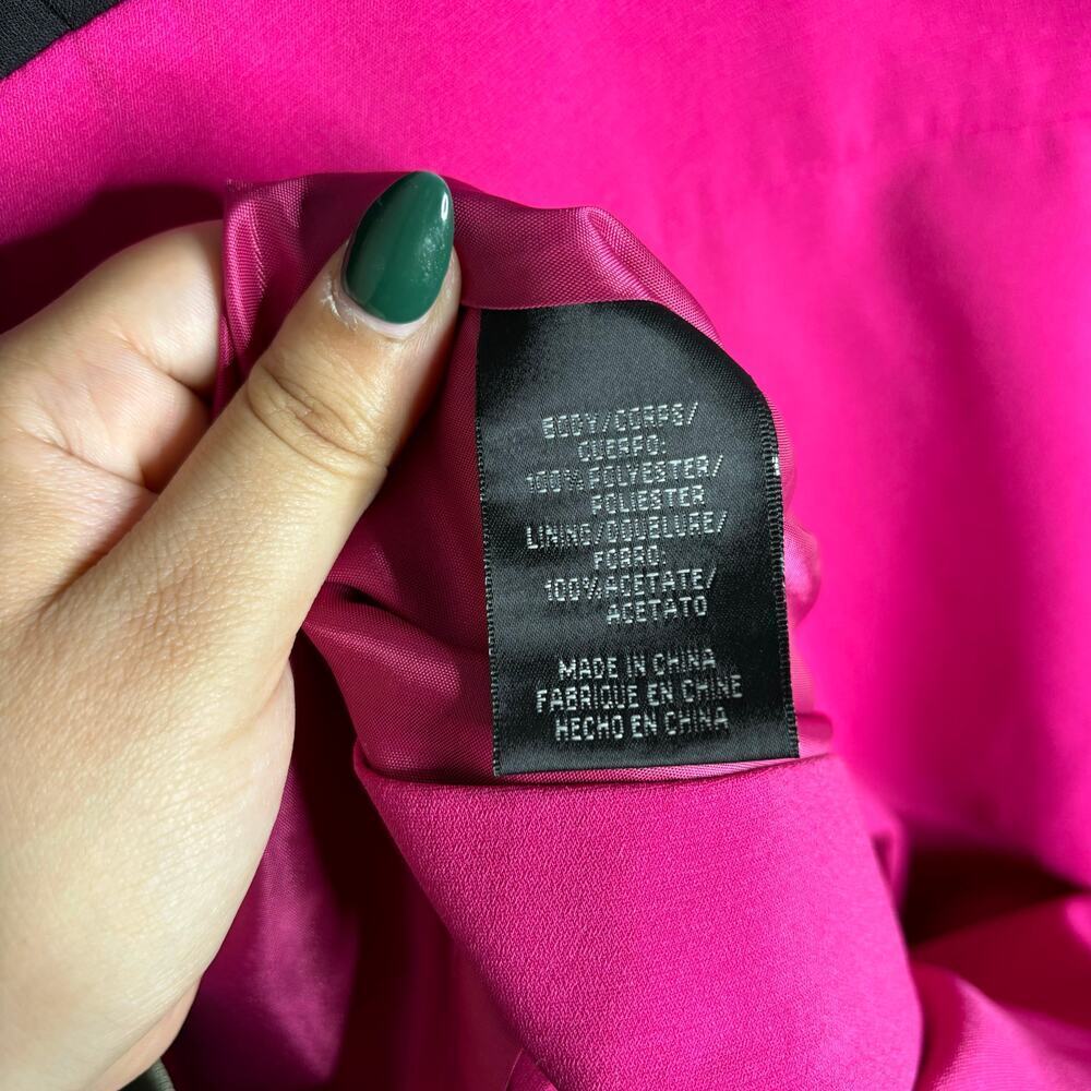 Jill Jill Stuart Begonia Colorblock Two Tone Shea… - image 6